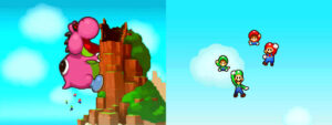 Yoob's Belly — Mario & Luigi: Partners in Time walkthrough screenshot