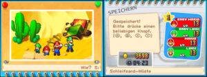 Gritzy Desert — Mario & Luigi: Partners in Time walkthrough screenshot