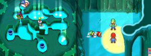 Gritzy Caves — Mario & Luigi: Partners in Time walkthrough screenshot