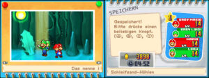 Gritzy Caves — Mario & Luigi: Partners in Time walkthrough screenshot