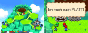 Thwomp Volcano — Mario & Luigi: Partners in Time walkthrough screenshot