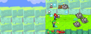 Thwomp Volcano — Mario & Luigi: Partners in Time walkthrough screenshot