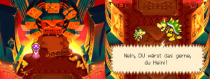 Thwomp Caverns — Mario & Luigi: Partners in Time walkthrough screenshot
