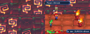 Thwomp Caverns — Mario & Luigi: Partners in Time walkthrough screenshot