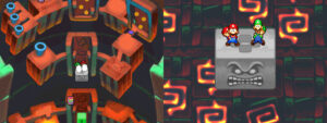 Thwomp Caverns — Mario & Luigi: Partners in Time walkthrough screenshot