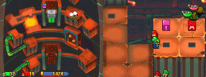Thwomp Caverns — Mario & Luigi: Partners in Time walkthrough screenshot