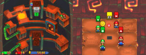 Thwomp Caverns — Mario & Luigi: Partners in Time walkthrough screenshot