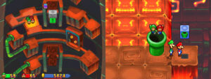 Thwomp Caverns — Mario & Luigi: Partners in Time walkthrough screenshot
