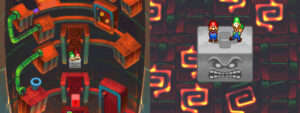Thwomp Caverns — Mario & Luigi: Partners in Time walkthrough screenshot