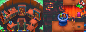 Thwomp Caverns — Mario & Luigi: Partners in Time walkthrough screenshot