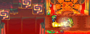 Thwomp Caverns — Mario & Luigi: Partners in Time walkthrough screenshot
