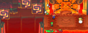 Thwomp Caverns — Mario & Luigi: Partners in Time walkthrough screenshot