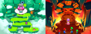 Thwomp Caverns — Mario & Luigi: Partners in Time walkthrough screenshot