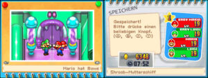 Toad Town — Mario & Luigi: Partners in Time walkthrough screenshot