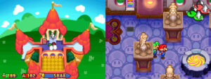 Peach's Castle in the Past — Part 1 — Mario & Luigi: Partners in Time walkthrough screenshot