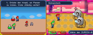 Peach's Castle in the Past — Part 1 — Mario & Luigi: Partners in Time walkthrough screenshot