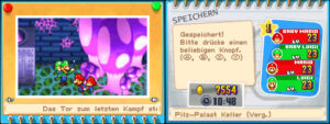 Peach's Castle in the Past — Part 2 — Mario & Luigi: Partners in Time walkthrough screenshot