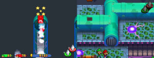 Peach's Castle in the Past — Part 2 — Mario & Luigi: Partners in Time walkthrough screenshot