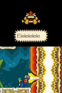 Trash Pit — Mario & Luigi: Bowser’s Inside Story walkthrough screenshot