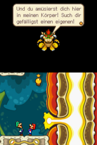 Trash Pit — Mario & Luigi: Bowser’s Inside Story walkthrough screenshot