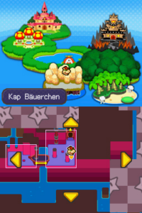 Plack Beach — Mario & Luigi: Bowser’s Inside Story walkthrough screenshot