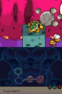 Plack Beach — Mario & Luigi: Bowser’s Inside Story walkthrough screenshot