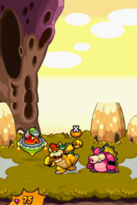 Plack Beach — Mario & Luigi: Bowser’s Inside Story walkthrough screenshot