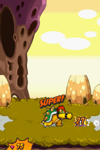 Plack Beach — Mario & Luigi: Bowser’s Inside Story walkthrough screenshot