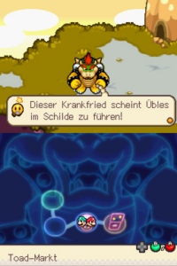 Plack Beach — Mario & Luigi: Bowser’s Inside Story walkthrough screenshot