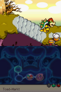 Plack Beach — Mario & Luigi: Bowser’s Inside Story walkthrough screenshot