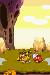 Plack Beach — Mario & Luigi: Bowser’s Inside Story walkthrough screenshot