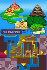 Plack Beach — Mario & Luigi: Bowser’s Inside Story walkthrough screenshot