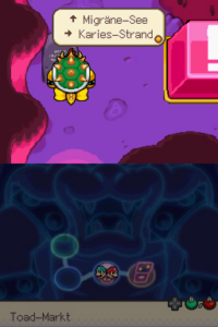 Plack Beach — Mario & Luigi: Bowser’s Inside Story walkthrough screenshot