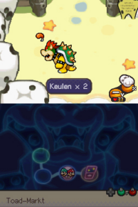 Plack Beach — Mario & Luigi: Bowser’s Inside Story walkthrough screenshot