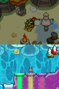 Pump Works — Mario & Luigi: Bowser’s Inside Story walkthrough screenshot