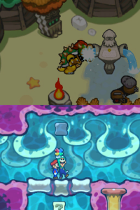 Pump Works — Mario & Luigi: Bowser’s Inside Story walkthrough screenshot