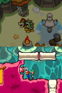 Pump Works — Mario & Luigi: Bowser’s Inside Story walkthrough screenshot