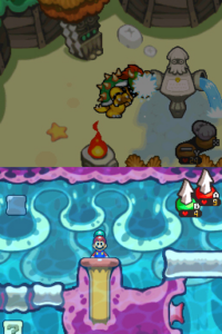 Pump Works — Mario & Luigi: Bowser’s Inside Story walkthrough screenshot