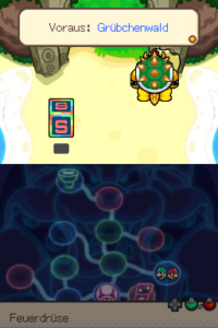Dimble Wood — Mario & Luigi: Bowser’s Inside Story walkthrough screenshot