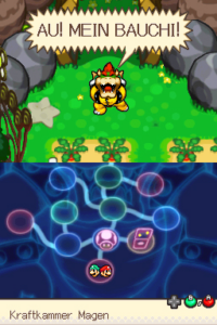 Flab Zone — Mario & Luigi: Bowser’s Inside Story walkthrough screenshot