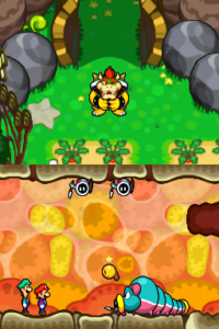 Flab Zone — Mario & Luigi: Bowser’s Inside Story walkthrough screenshot