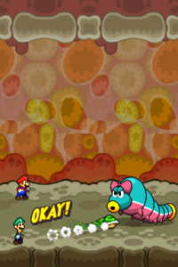 Flab Zone — Mario & Luigi: Bowser’s Inside Story walkthrough screenshot