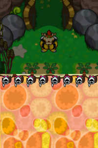 Nerve Cluster and the Route to the Castle — Mario & Luigi: Bowser’s Inside Story walkthrough screenshot