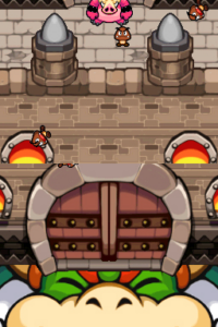 Nerve Cluster and the Route to the Castle — Mario & Luigi: Bowser’s Inside Story walkthrough screenshot