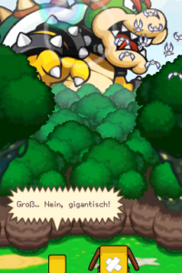 Nerve Cluster and the Route to the Castle — Mario & Luigi: Bowser’s Inside Story walkthrough screenshot