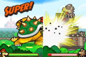 Nerve Cluster and the Route to the Castle — Mario & Luigi: Bowser’s Inside Story walkthrough screenshot