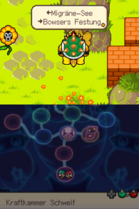 Nerve Cluster and the Route to the Castle — Mario & Luigi: Bowser’s Inside Story walkthrough screenshot