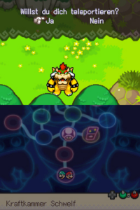 Nerve Cluster and the Route to the Castle — Mario & Luigi: Bowser’s Inside Story walkthrough screenshot