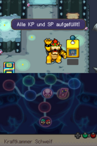 Nerve Cluster and the Route to the Castle — Mario & Luigi: Bowser’s Inside Story walkthrough screenshot