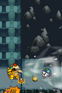 Nerve Cluster and the Route to the Castle — Mario & Luigi: Bowser’s Inside Story walkthrough screenshot